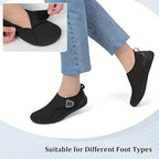 Adjustable Strap Wide Shoes