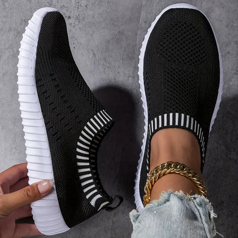 Bare Ease Knit Slip-On