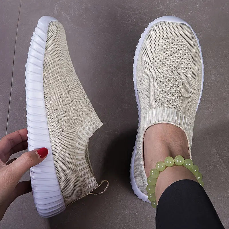 Bare Ease Knit Slip-On