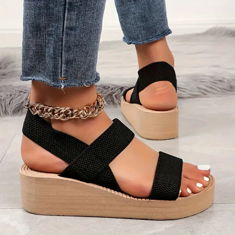 Basic Wedge Sandals