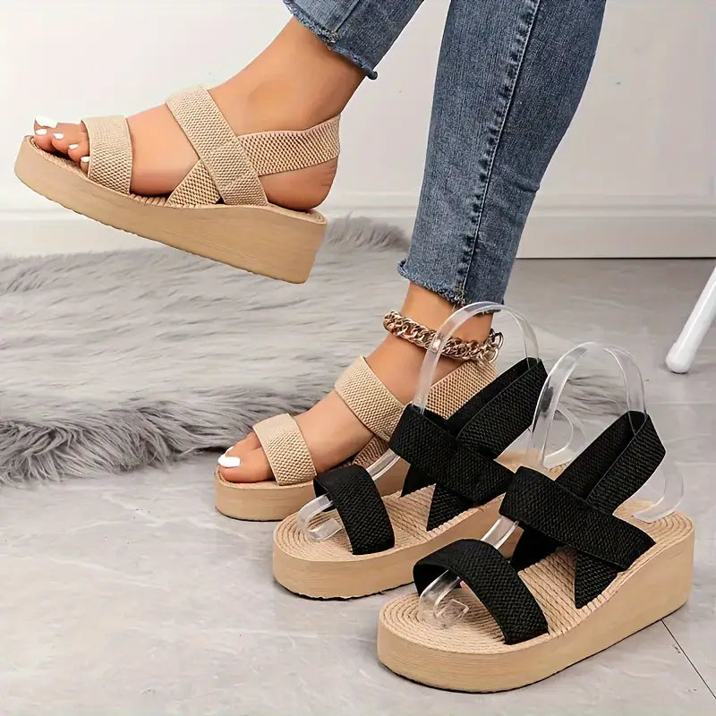 Basic Wedge Sandals