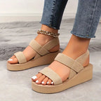 Basic Wedge Sandals