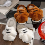 Bear Paw Plush Slippers
