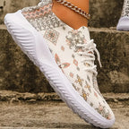 Boho Breeze Pattern Sneakers