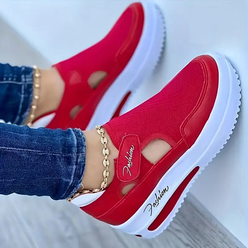 Breathable Slip-On Flats