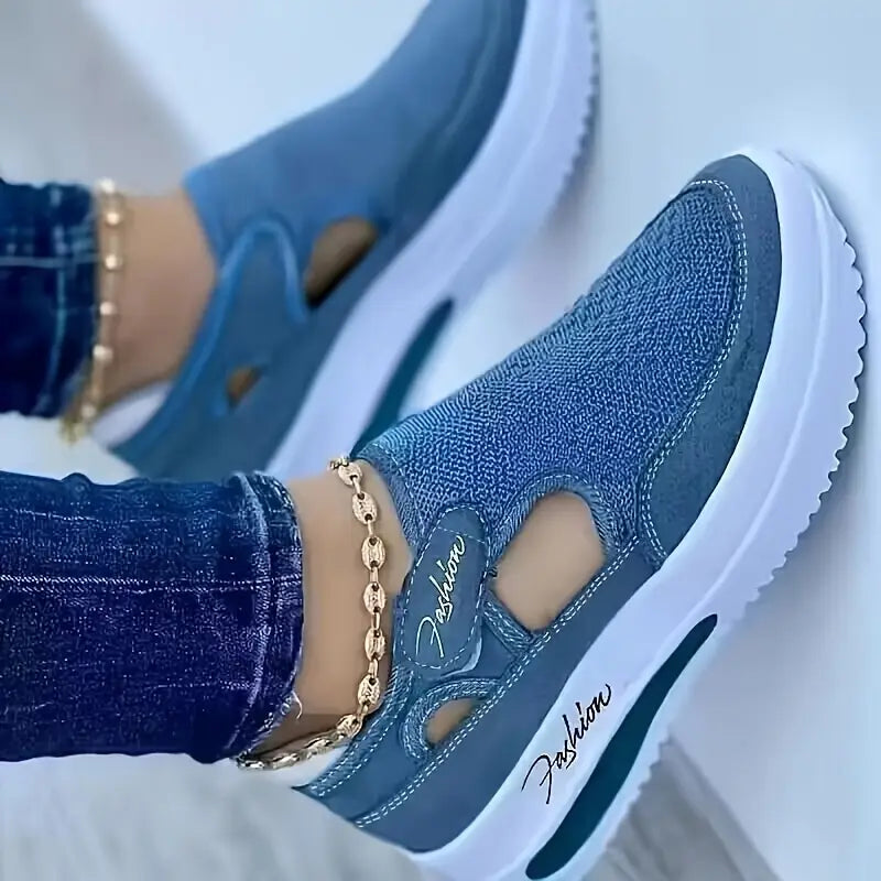 Breathable Slip-On Flats