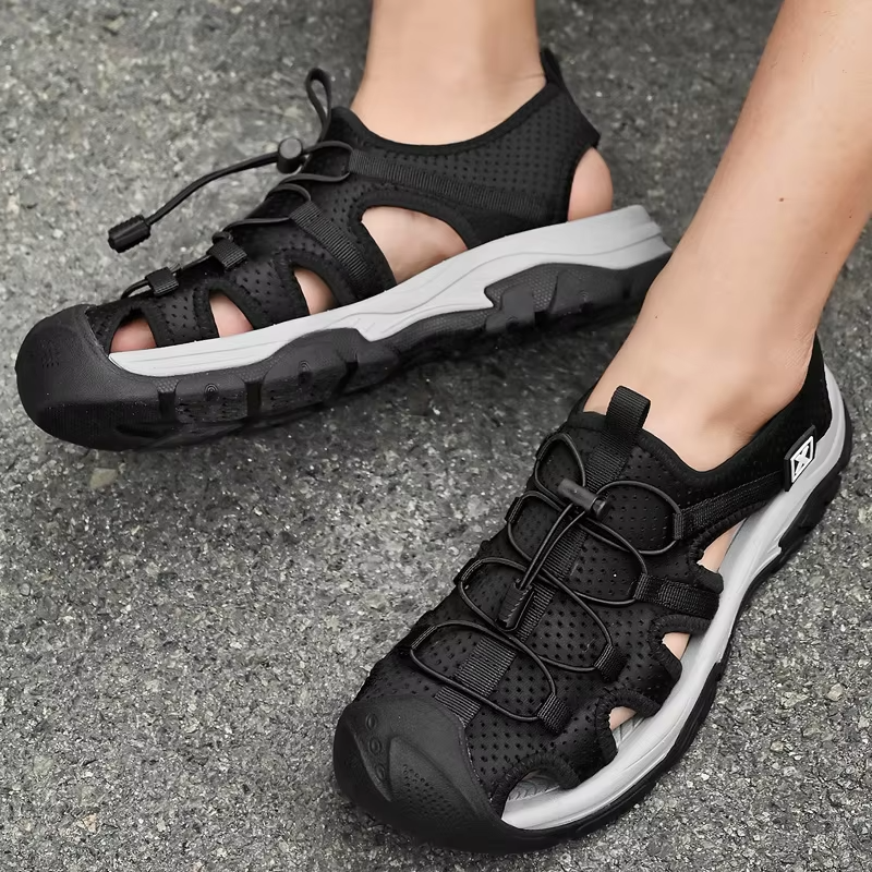 Casual Cutout Closed Sandals