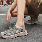 Casual Cutout Closed Sandals