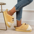 Cat Paw Plush Slippers