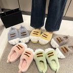 Cat Paw Plush Slippers