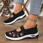 Cherry Cushioned Slip-On Sneakers