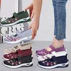 Cherry Cushioned Slip-On Sneakers