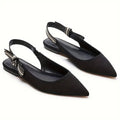 Clara Bow Slingback Ballet Flats