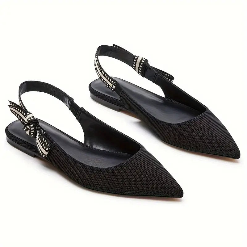 Clara Bow Slingback Ballet Flats