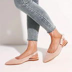 Clara Bow Slingback Ballet Flats