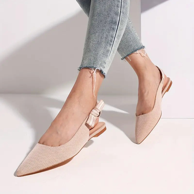 Clara Bow Slingback Ballet Flats