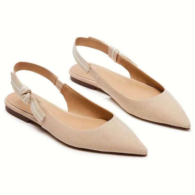 Clara Bow Slingback Ballet Flats