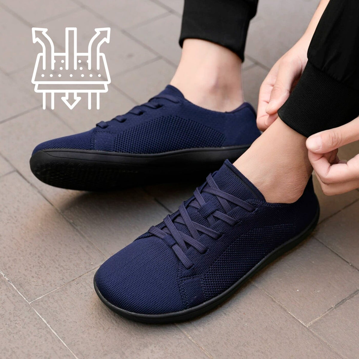 Claudette Wide Toe Box Sneakers