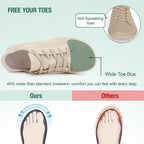 Claudette Wide Toe Box Sneakers