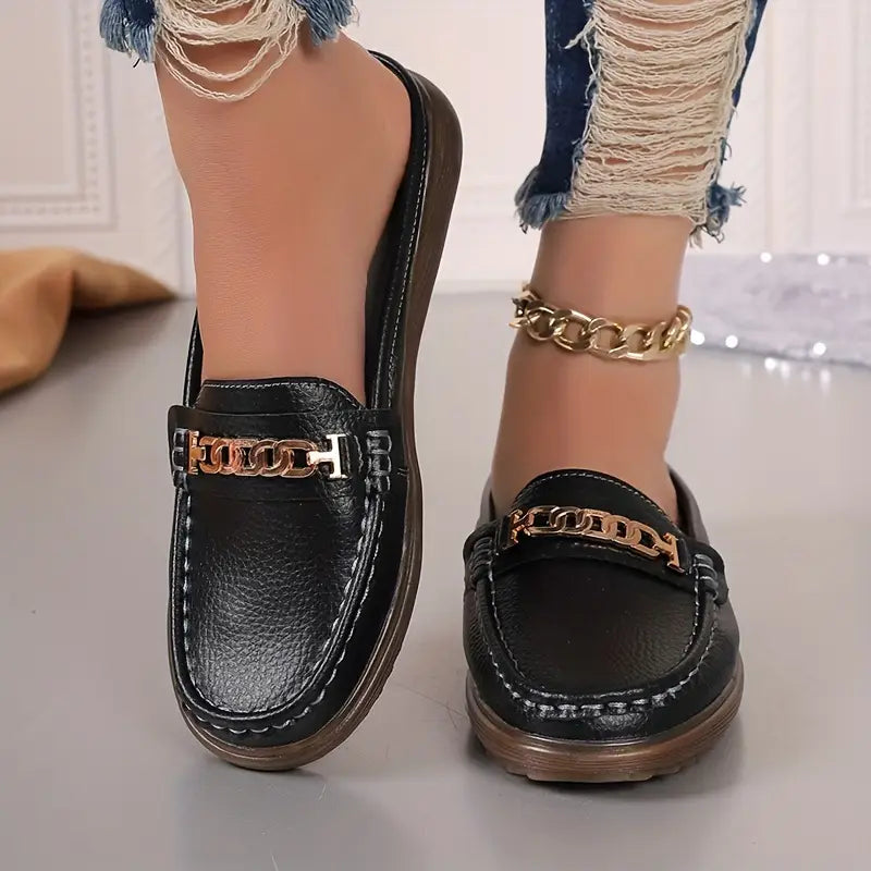 Clementine Chain Loafers