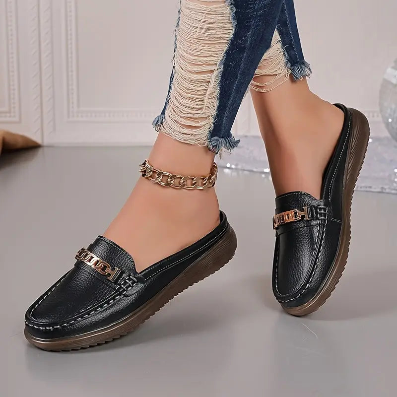 Clementine Chain Loafers
