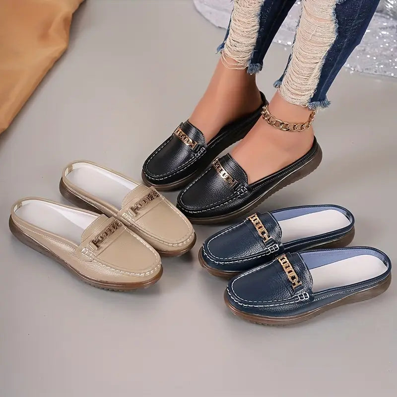 Clementine Chain Loafers