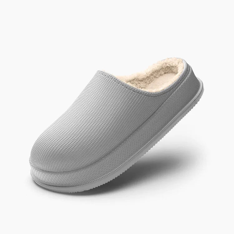 Cloud Faux Fur Slides