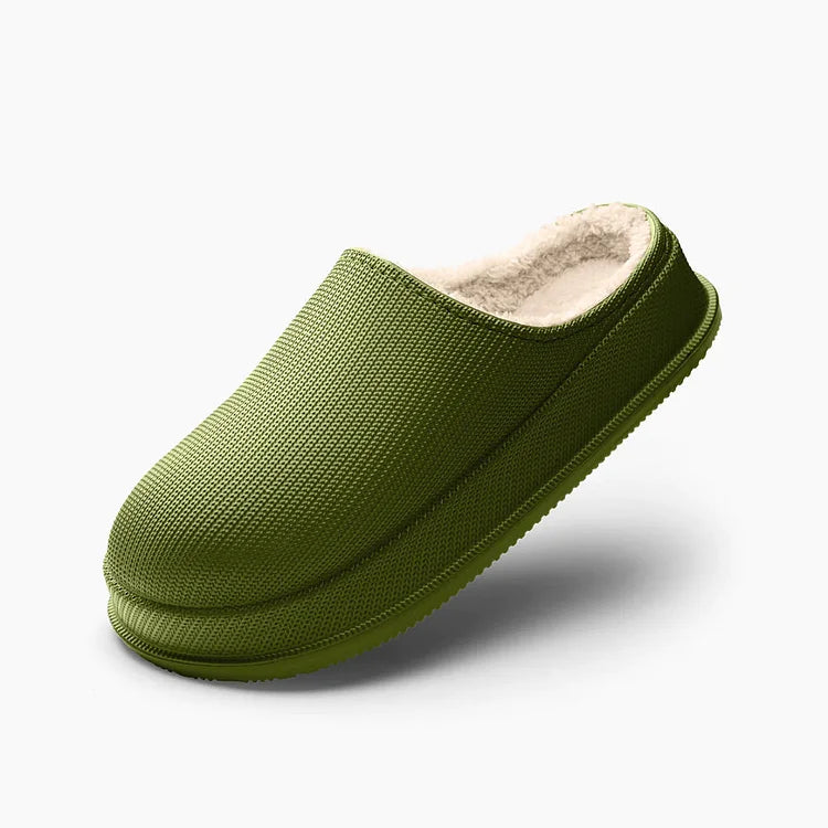 Cloud Faux Fur Slides