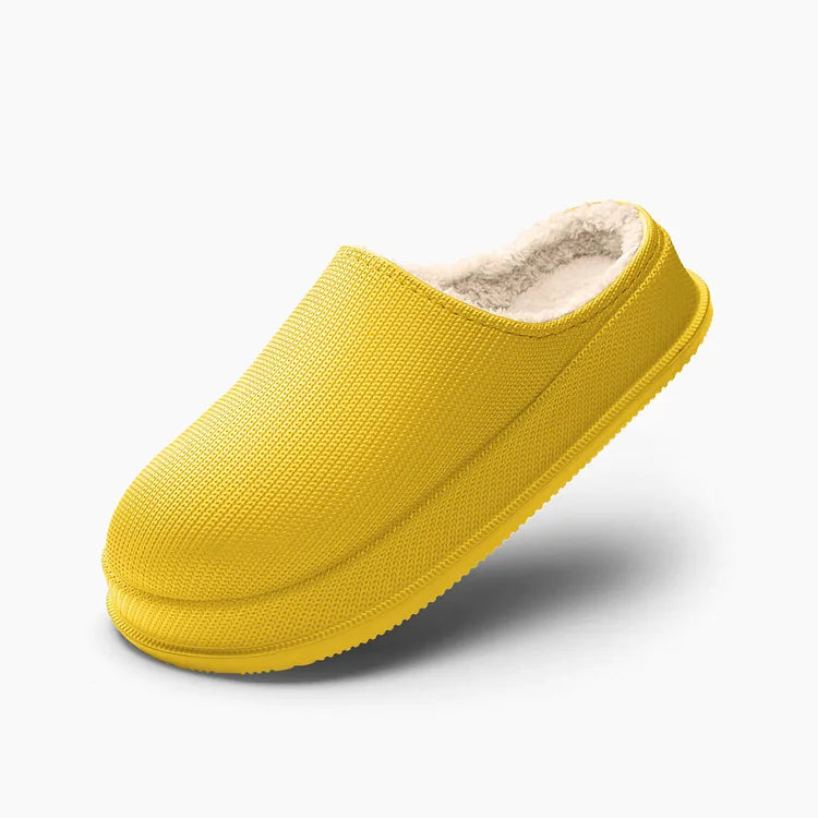 Cloud Faux Fur Slides