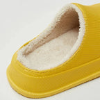 Cloud Faux Fur Slides