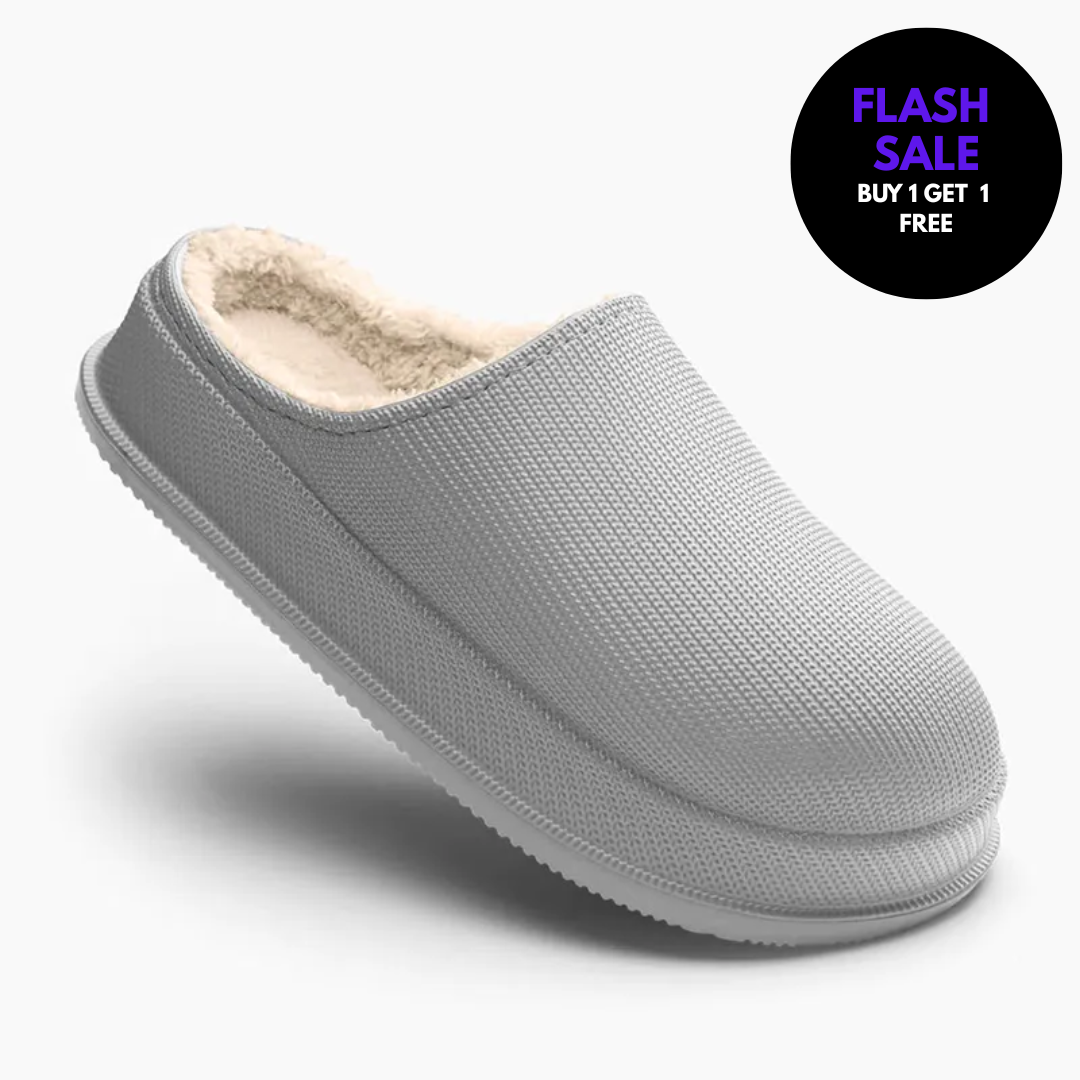Cloud Faux Fur Slides