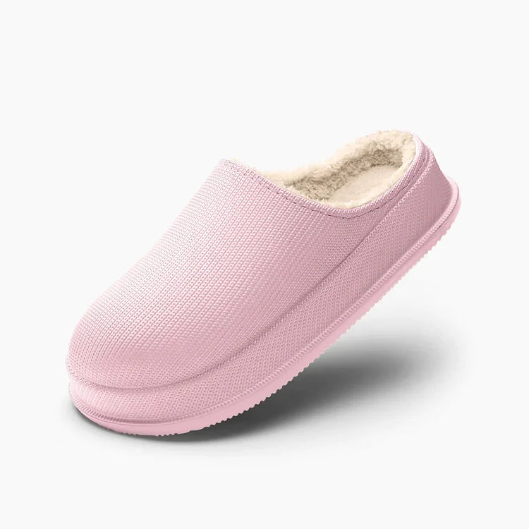 Cloud Faux Fur Slides