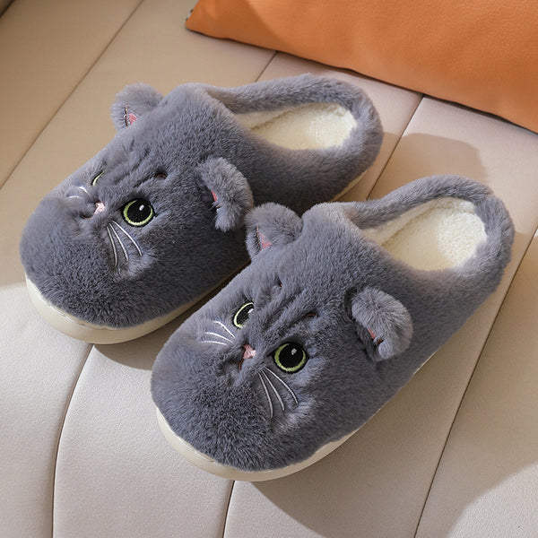 Cloud Fluffy Cat Slippers