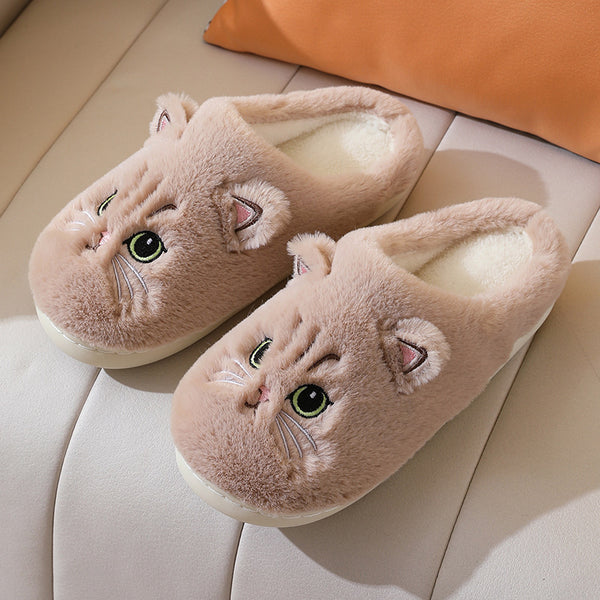 Cloud Fluffy Cat Slippers