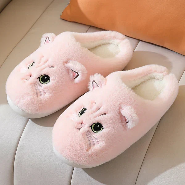 Cloud Fluffy Cat Slippers