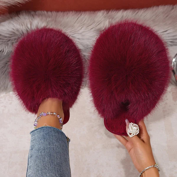 Cloud Fluffy Furry Fuz Slippers