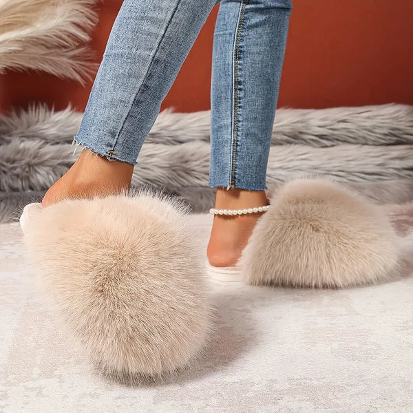 Cloud Fluffy Furry Fuz Slippers