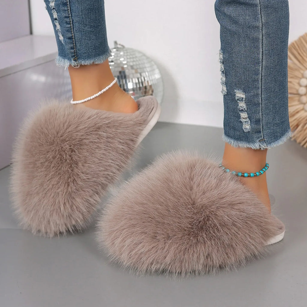 Cloud Fluffy Furry Fuz Slippers