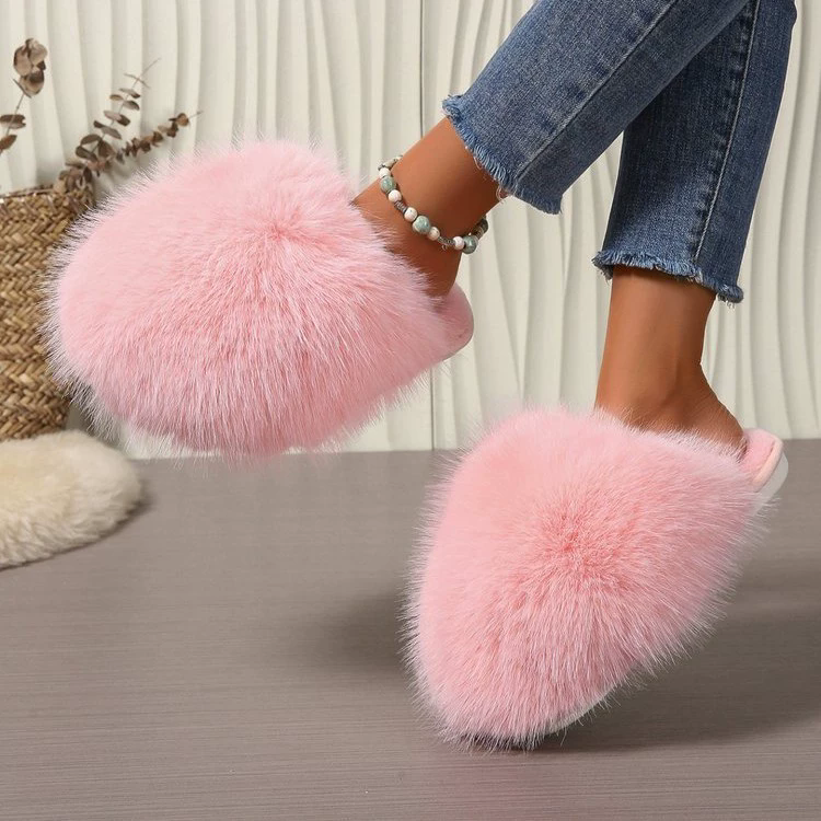 Cloud Fluffy Furry Fuz Slippers