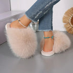 Cloud Fluffy Furry Fuz Slippers