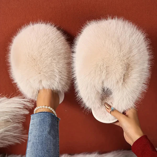 Cloud Fluffy Furry Fuz Slippers