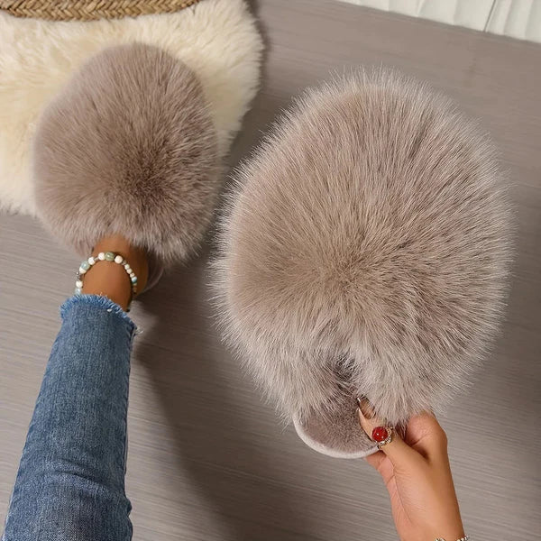 Cloud Fluffy Furry Fuz Slippers