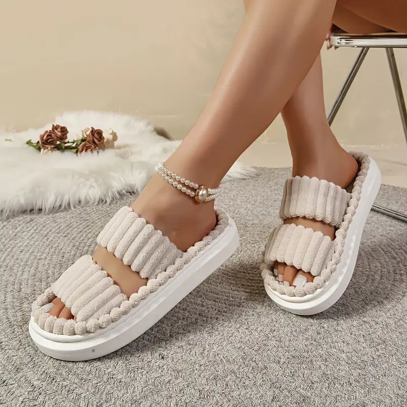 Cloud Velvet Sandals