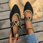 Comfortable Pointed-Toe Ballet Flats