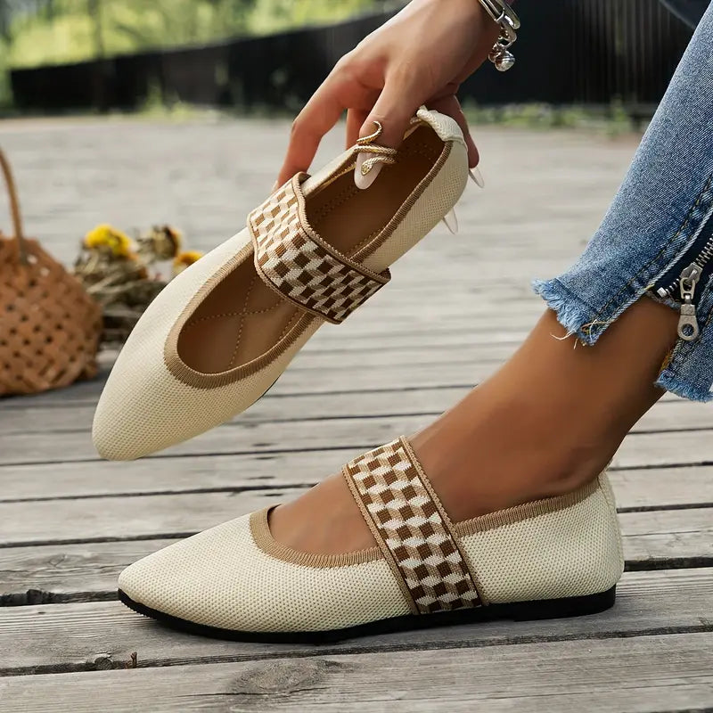 Comfortable Pointed-Toe Ballet Flats