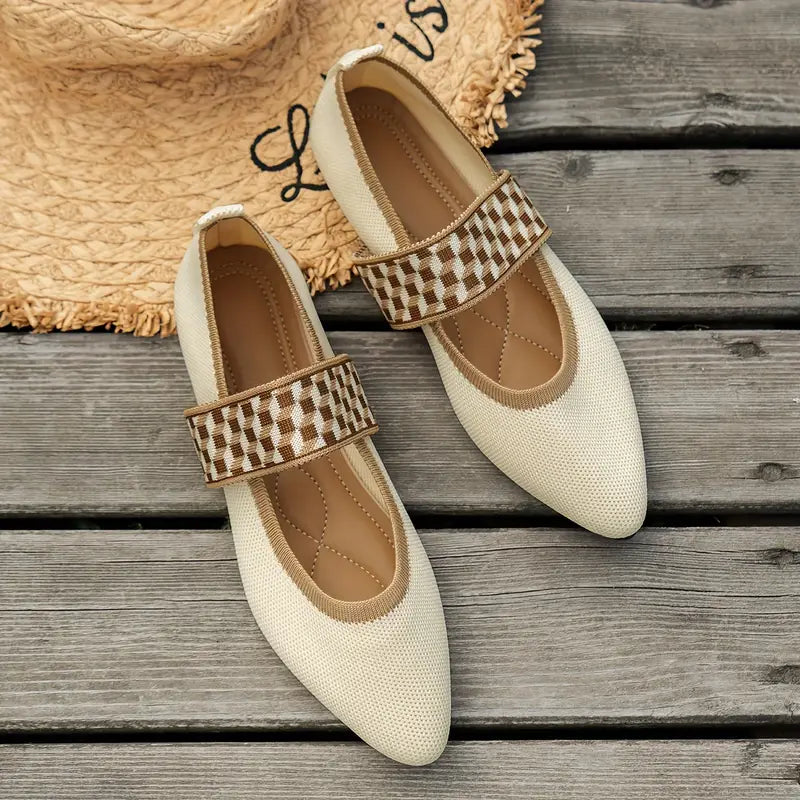 Comfortable Pointed-Toe Ballet Flats