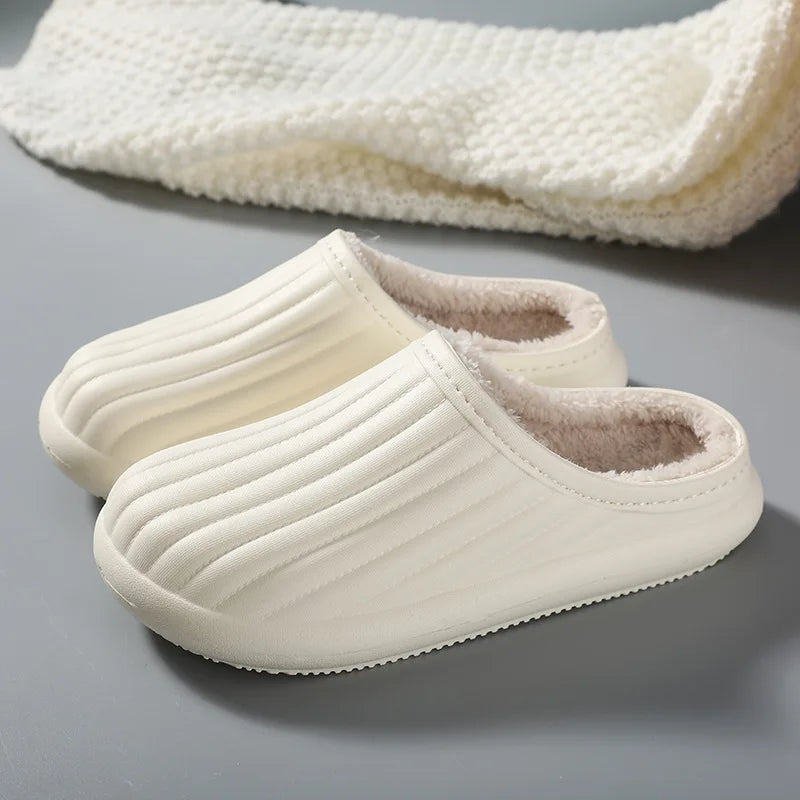 Cozy Faux Fur Slides