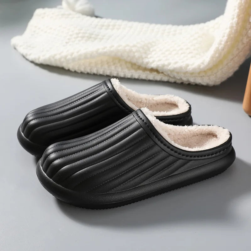 Cozy Faux Fur Slides