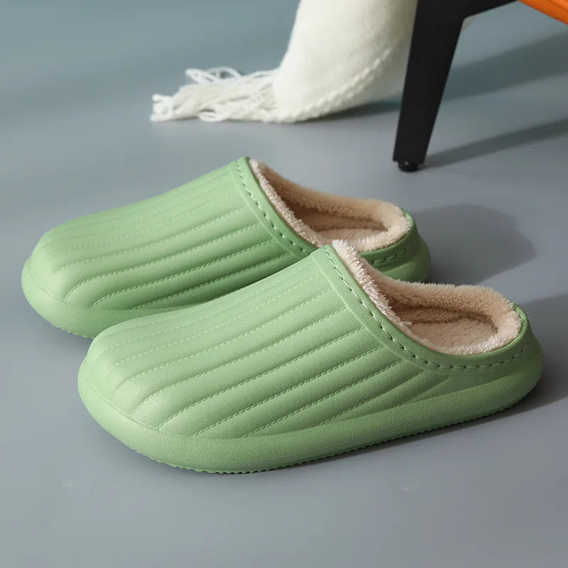 Cozy Faux Fur Slides