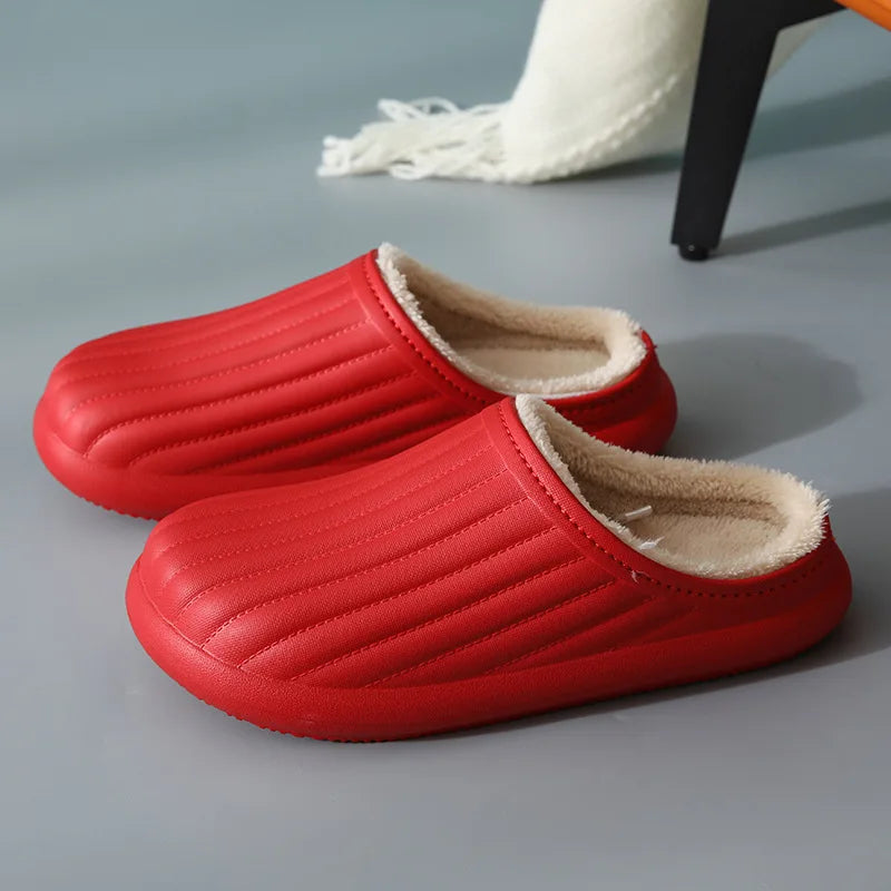 Cozy Faux Fur Slides